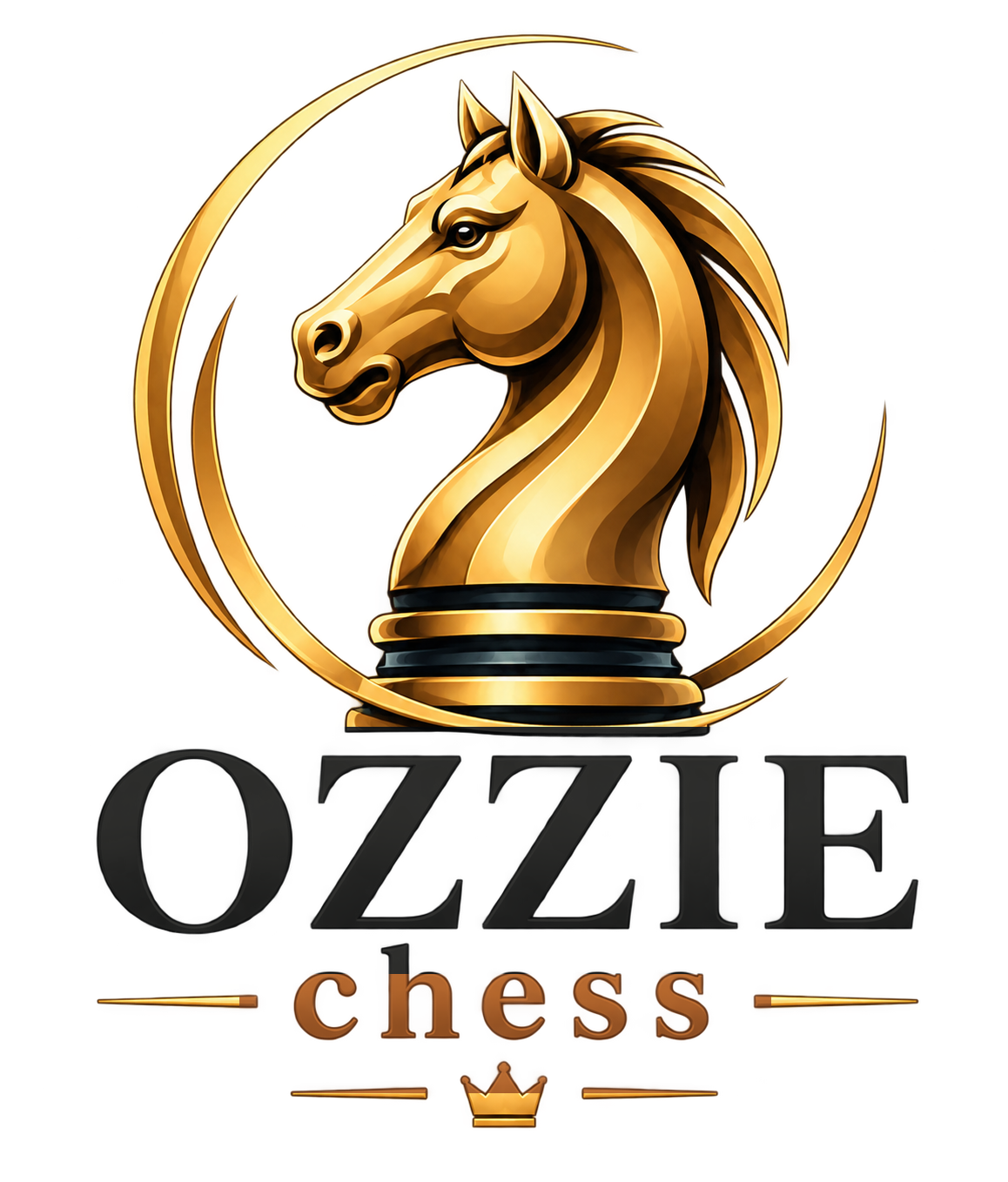 Ozzie Chess official knight logo